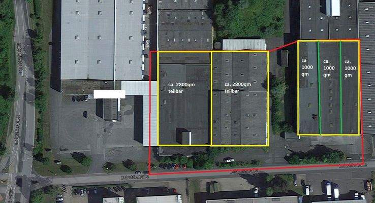 Draufsicht mit möglicher Unter