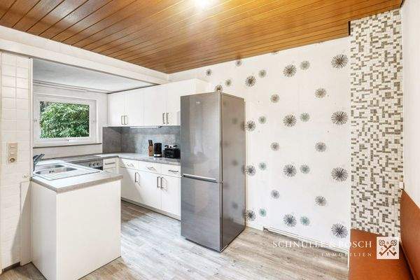 Die Küche im Erdgeschoss