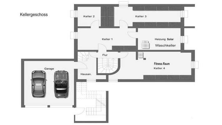 Grundriss Keller