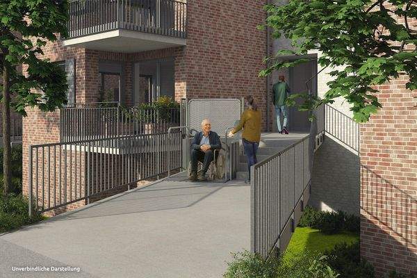 Rollstuhl-Lift Ansicht 2