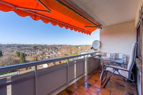 perfekte Aussicht - Balkon mit Markise