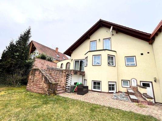 Blick auf die Haus-Gartenseite