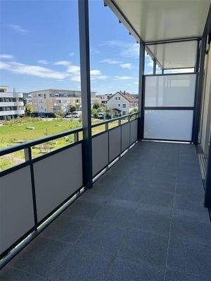 Terrasse mit Parkblick