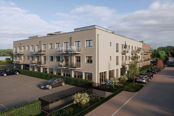 Außenansicht Landseite