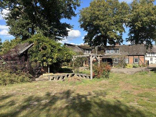 Blick aus dem Garten