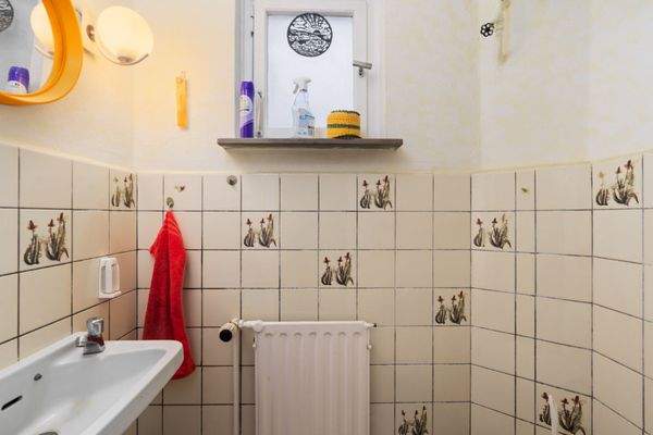 WC im Erdgeschoss - 1,66m²