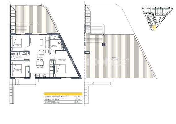 Flats with Communal Features in San Fulgencio, Alicante