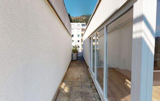 2-Zi-Penthouse, Dachterrasse