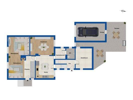 Grundriss Erdgeschoss