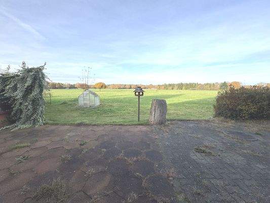 Weiter Blick über die Felder!