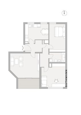 Grundriss WE01