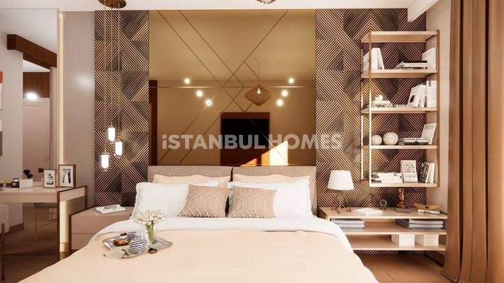 Flats in Complex with Pools and Lake Views in Istanbul Buyukcekmece