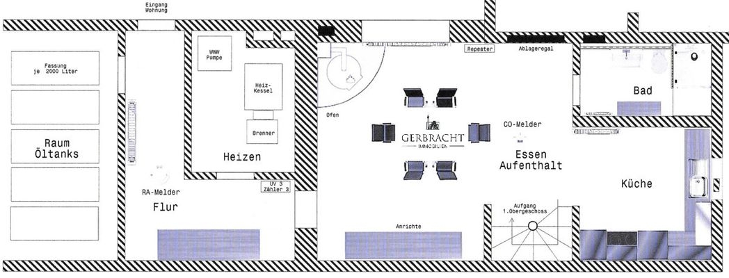 Grundriss Wohnung EG