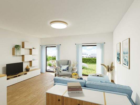 Visualisierung Wohnzimmer