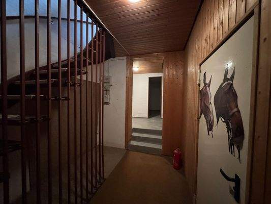 Keller mit Treppenaufgang