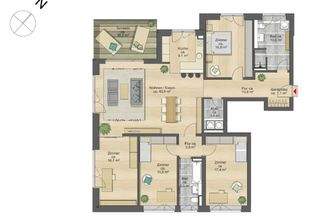 Grundriss ETW 2