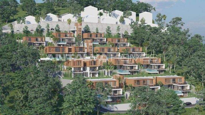 Villas in Alanya Tepe with Private Swimming Pool