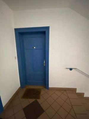 Wohnungstüre im Erdgeschoss 