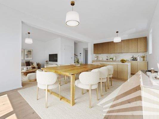 Musterfoto Essbereich möbliert