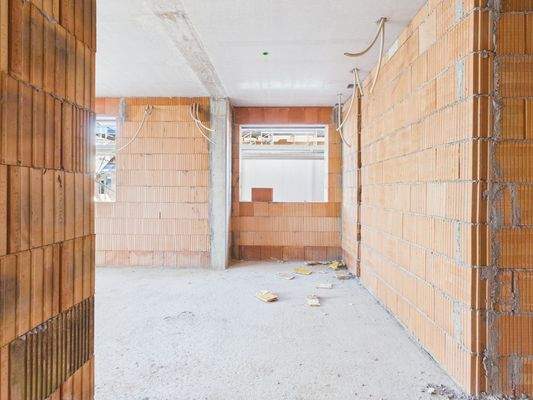 Künftiger Küchenbereich