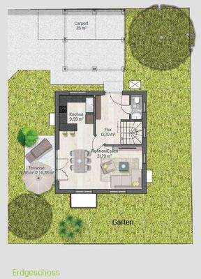 Grundriss Erdgeschoss