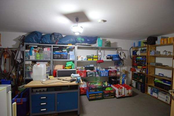 Werkstatt im Keller