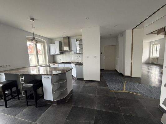 großer Küchenbereich