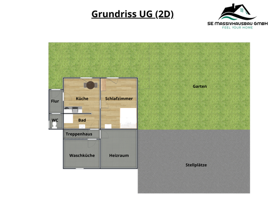 Grundriss UG 2D