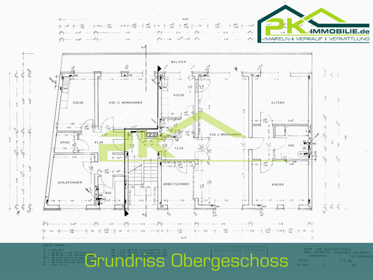Grundriss Obergeschoss