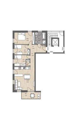 Grundriss Wohnung Nr. 7