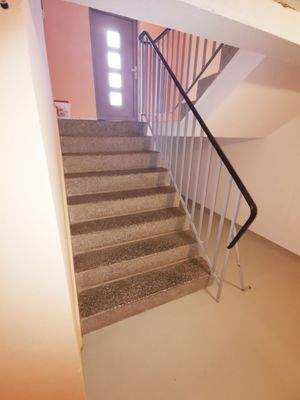 Haus Treppenaufgang Keller zur Hauseingangstür