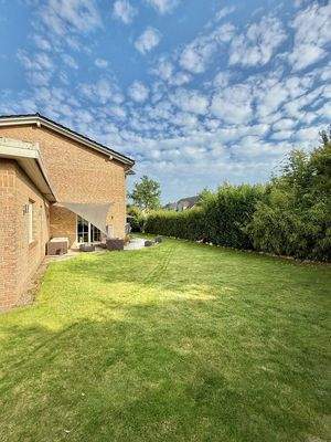 Gartenbereich mit Lounge