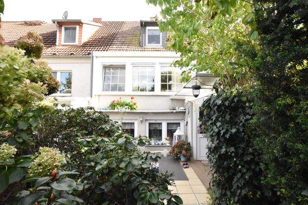 Gartenansicht des Hauses