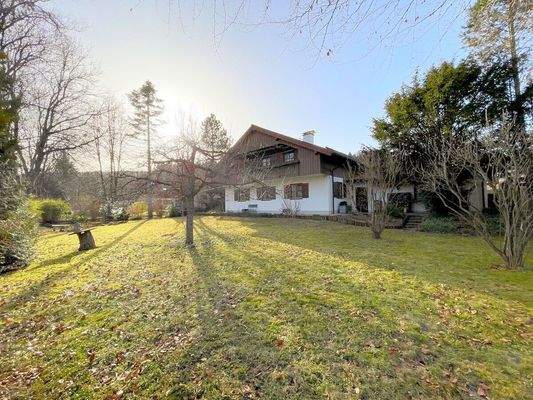 Andere Gartenansicht des Hauses