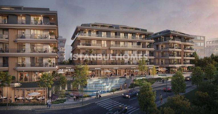 Flats in Project with Rich Features in Sisli Istanbul
