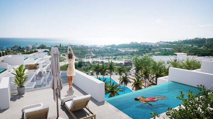 Sea View Apartments with Nordic Concept in Estepona