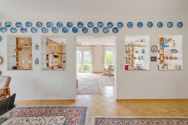 EG Wohnzimmer mit Raumteiler