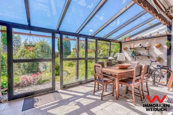 Überdachter Freisitz