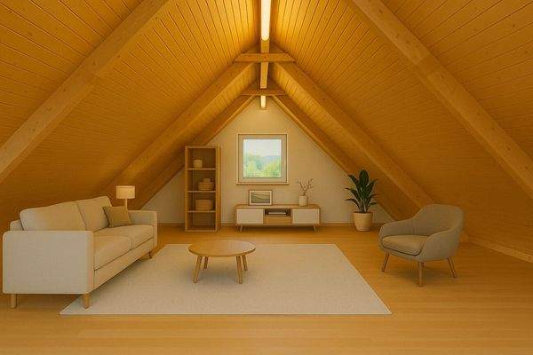 Visualisierung Dachspitz Garagenhaus 