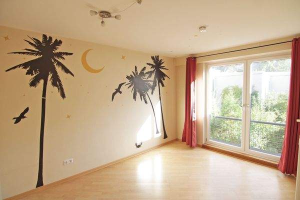 Blick in die Schlafzimmer