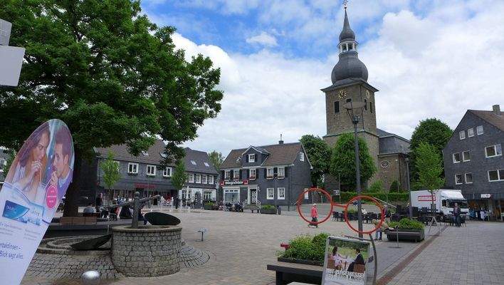 Ansicht vom Laden aus 