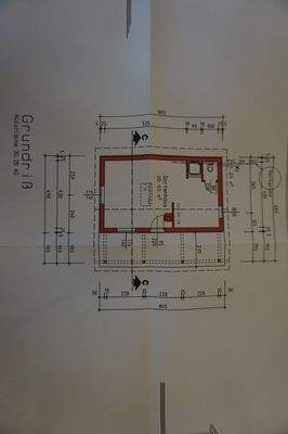 Gartenhaus Grundriss