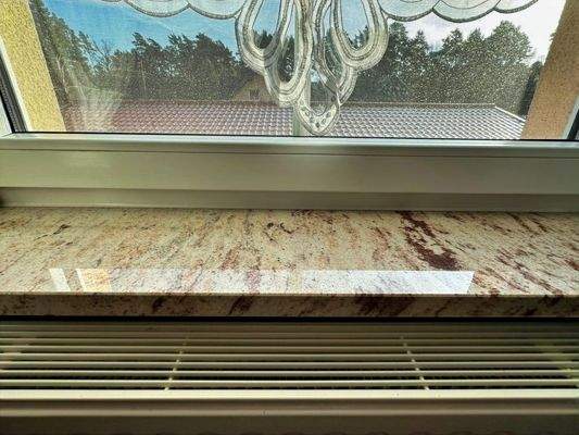 Natursteinfensterbänke