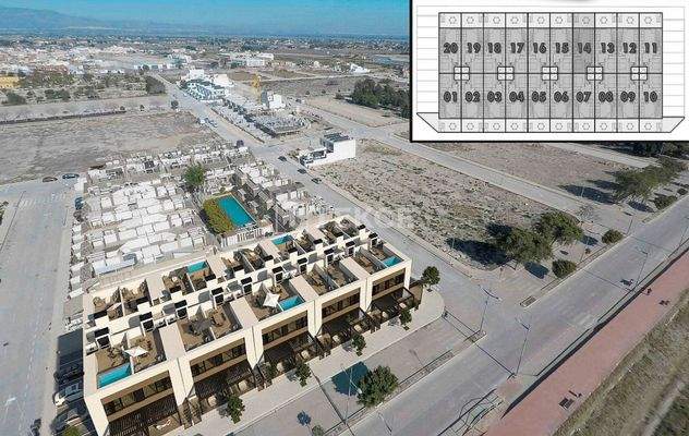 Contemporary Townhouses with Rooftop Solariums in Dolores