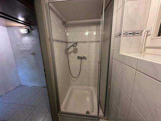 Kellerbad Dusche