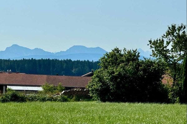 Ausblick in die Berge