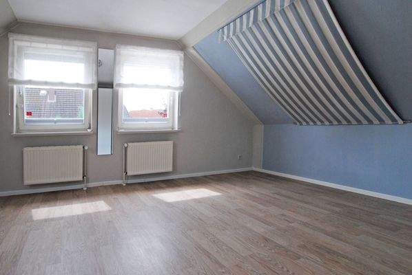 Das geräumige Kinderzimmer 