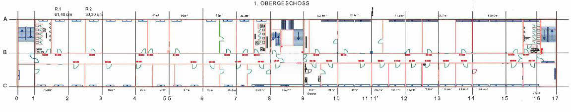 Grundriss 1. Obergeschoss