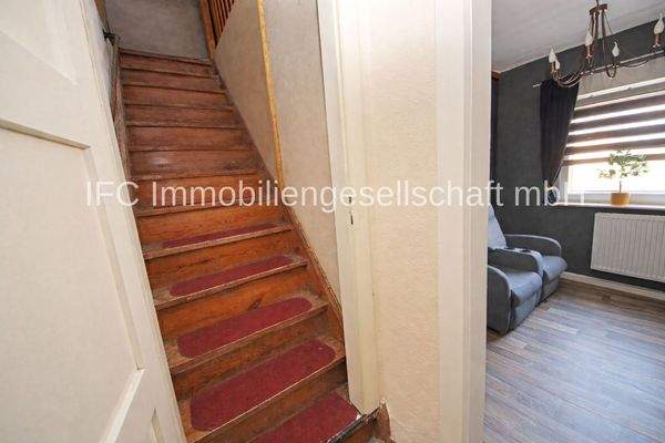 Treppe zum Dachboden