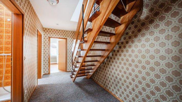 Eines von 2 Treppenhäuser